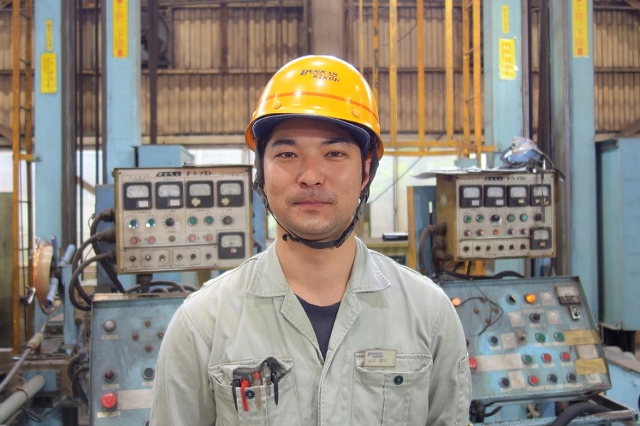 【従業員紹介】Ｔ.Ｍ（大阪工場 製造管理課 FWグループ）